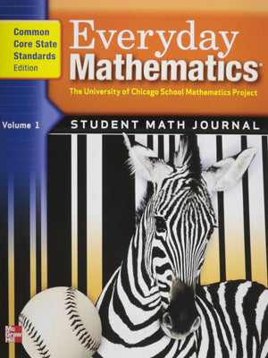 Everyday Mathematics, Grade 3, Student Math Journal 1,Used