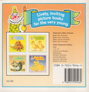 Baby Forest Animals (Happytime Books),Used