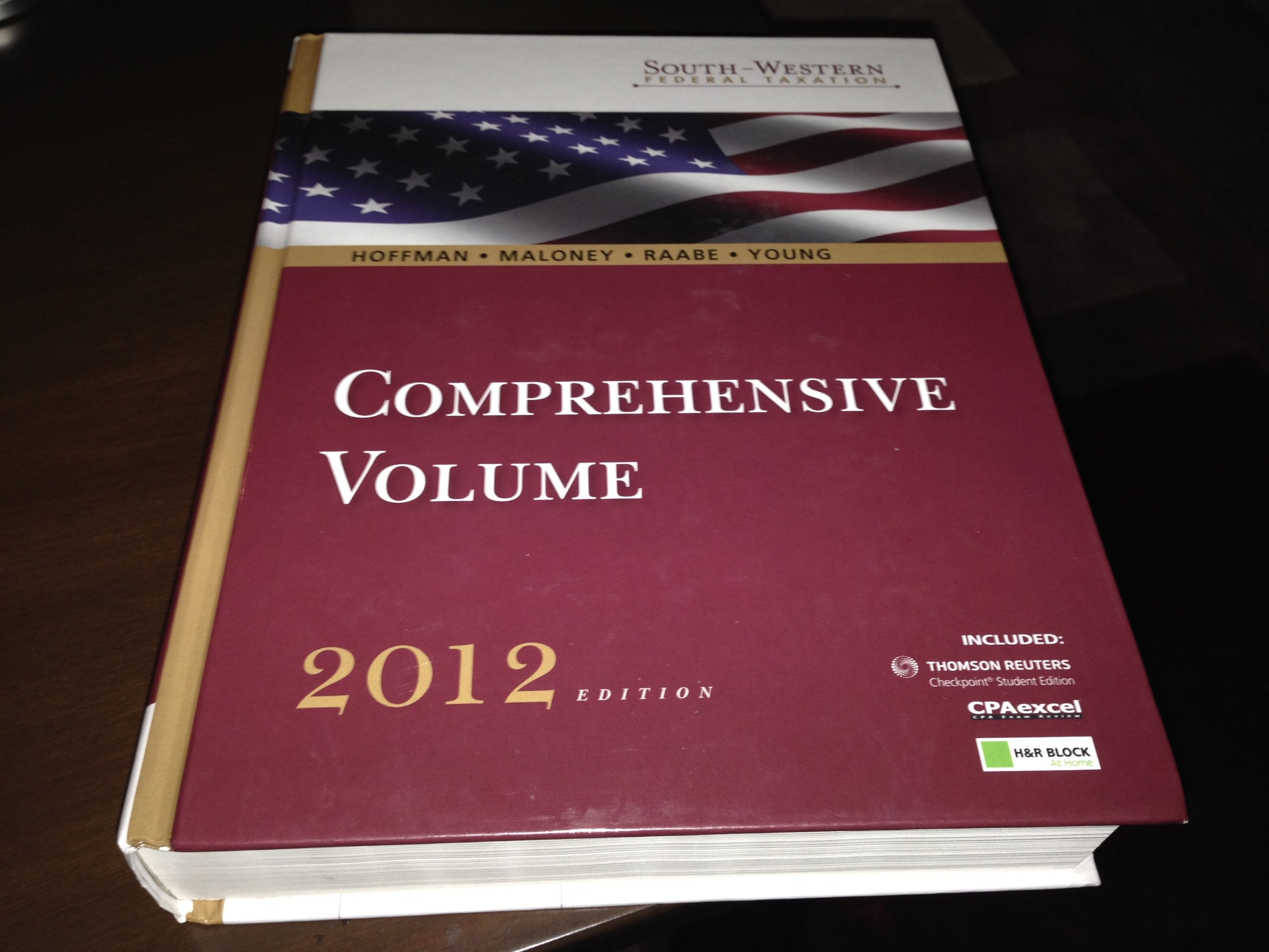 SouthWestern Federal Taxation 2012: Comprehensive Student edition,Used