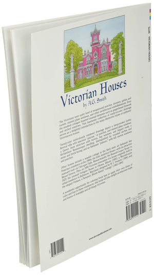 Victorian Houses Coloring Book (Dover American History Coloring Books),Used