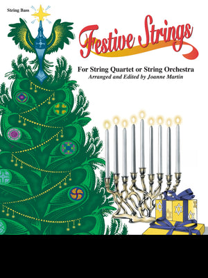 Festive Strings For String Quartet Or String Orchestra 'String Bass',Used