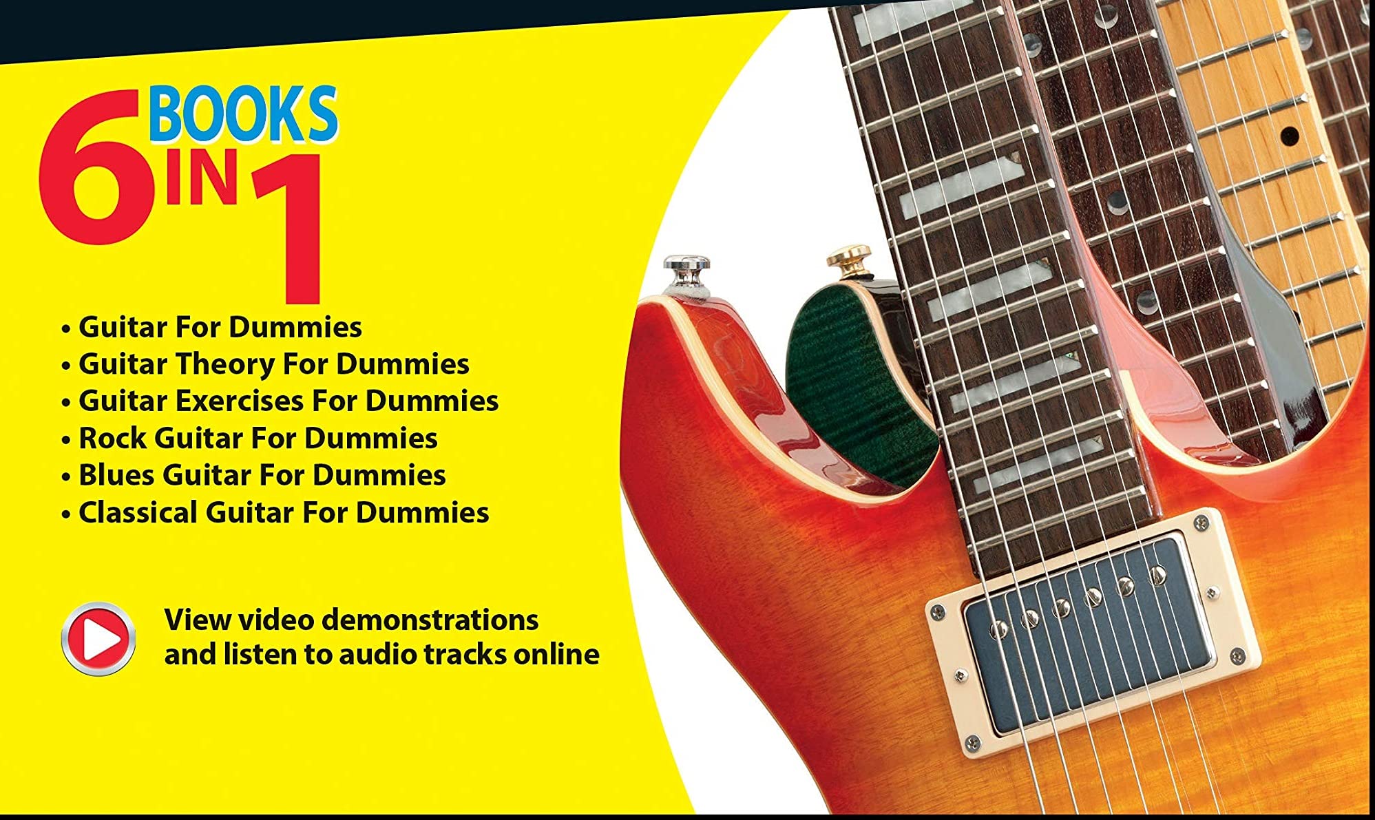 Guitar Allinone For Dummies: Book + Online Video And Audio Instruction