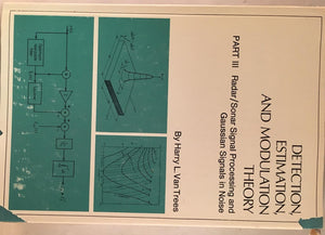 Detection Estimation And Modulation Theory Part Iii,Used