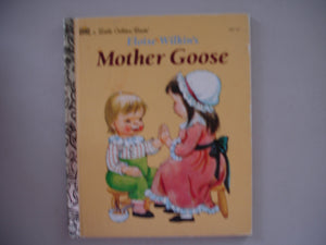 Eloise Wilkin's Mother Goose. (Little Golden Book #30010, 1961),Used