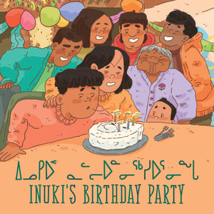 Inuki's Birthday Party: Bilingual Inuktitut and English Edition,Used