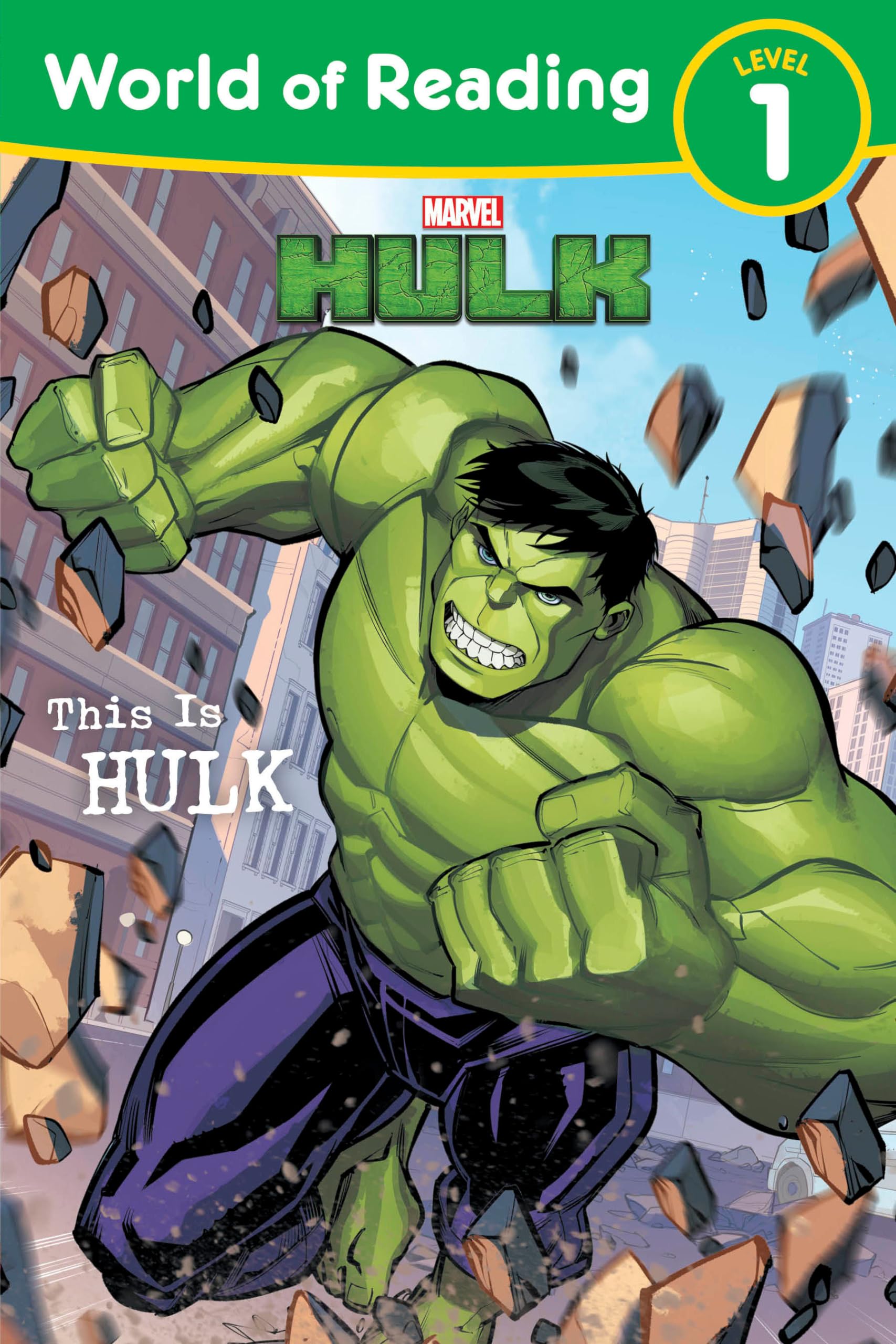 World Of Reading: This Is Hulk: Level 1 Reader,New