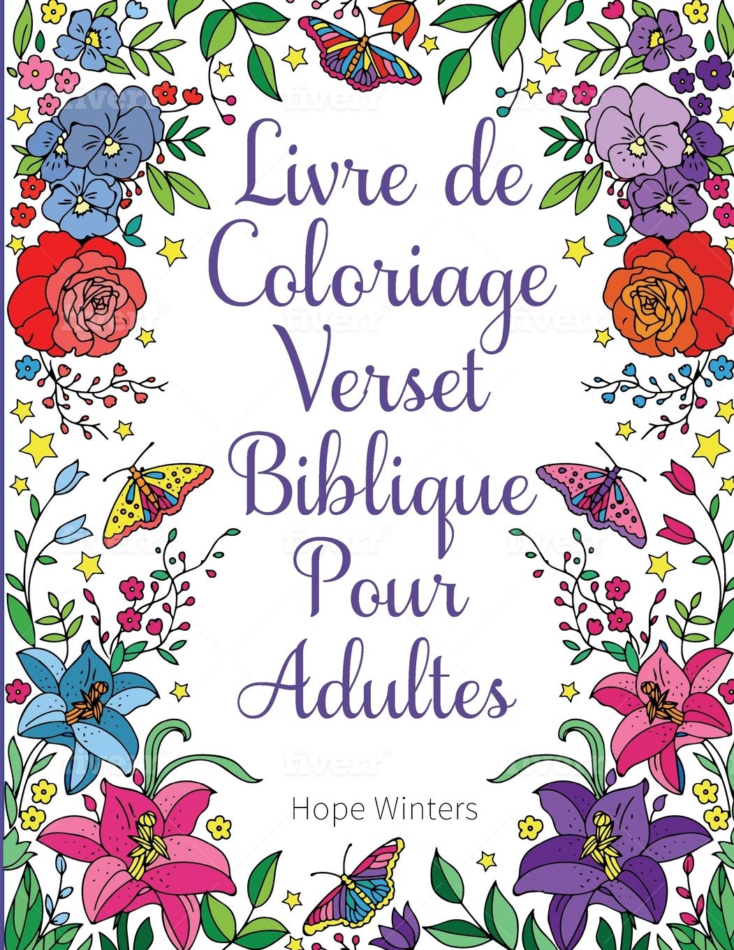 Livre de Coloriage Verset Biblique Pour Adultes: Un Livre Chrtien  Colorier (French Edition),Used