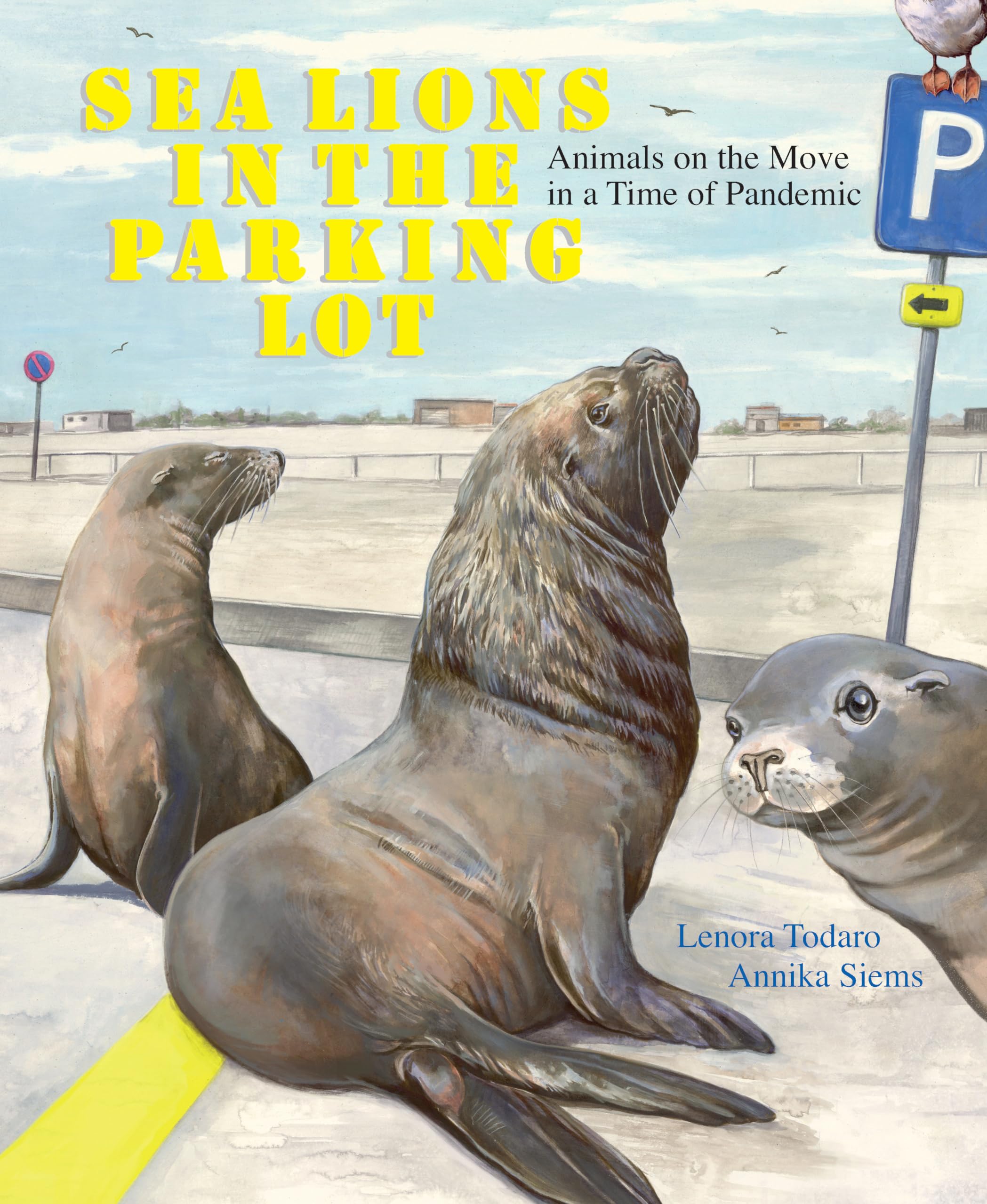 Sea Lions in the Parking Lot: Animals On The Move In A Time Of Pandemic,Used