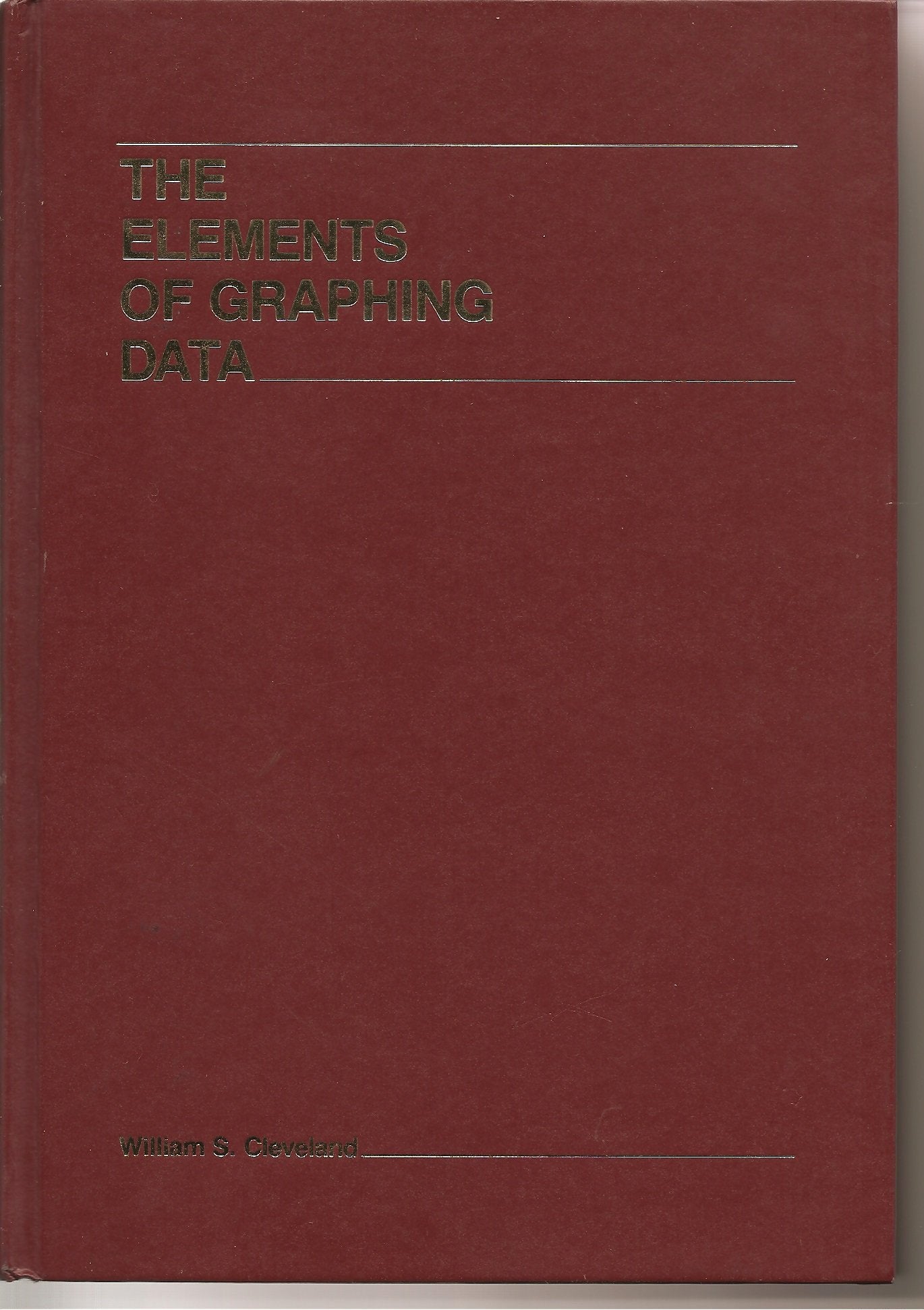 The Elements Of Graphing Data,New