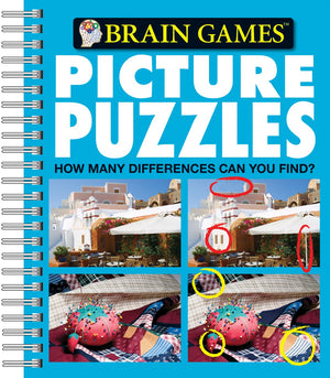 Brain Games  Picture Puzzles #4: How Many Differences Can You Find? (Volume 4),Used