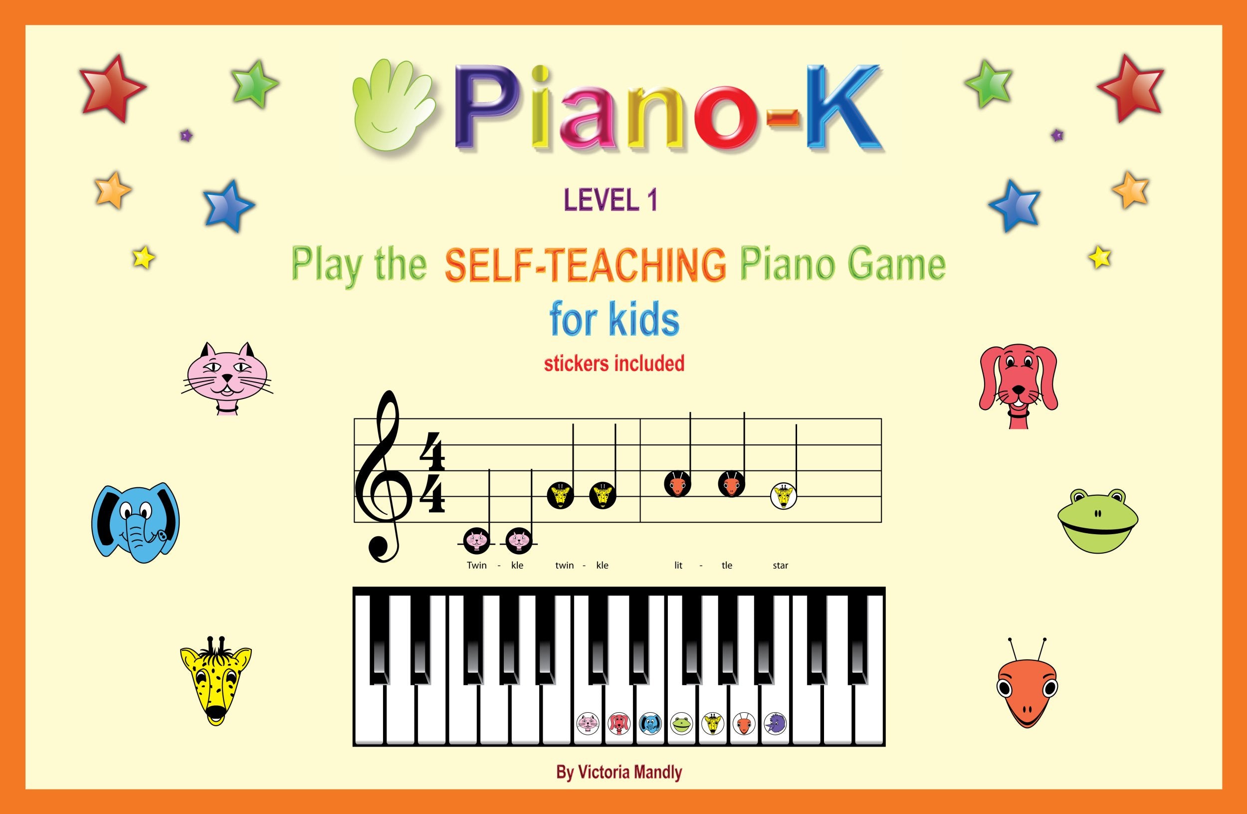 Play The Selfteaching Piano Game For Kids. Level 1. Pianok.