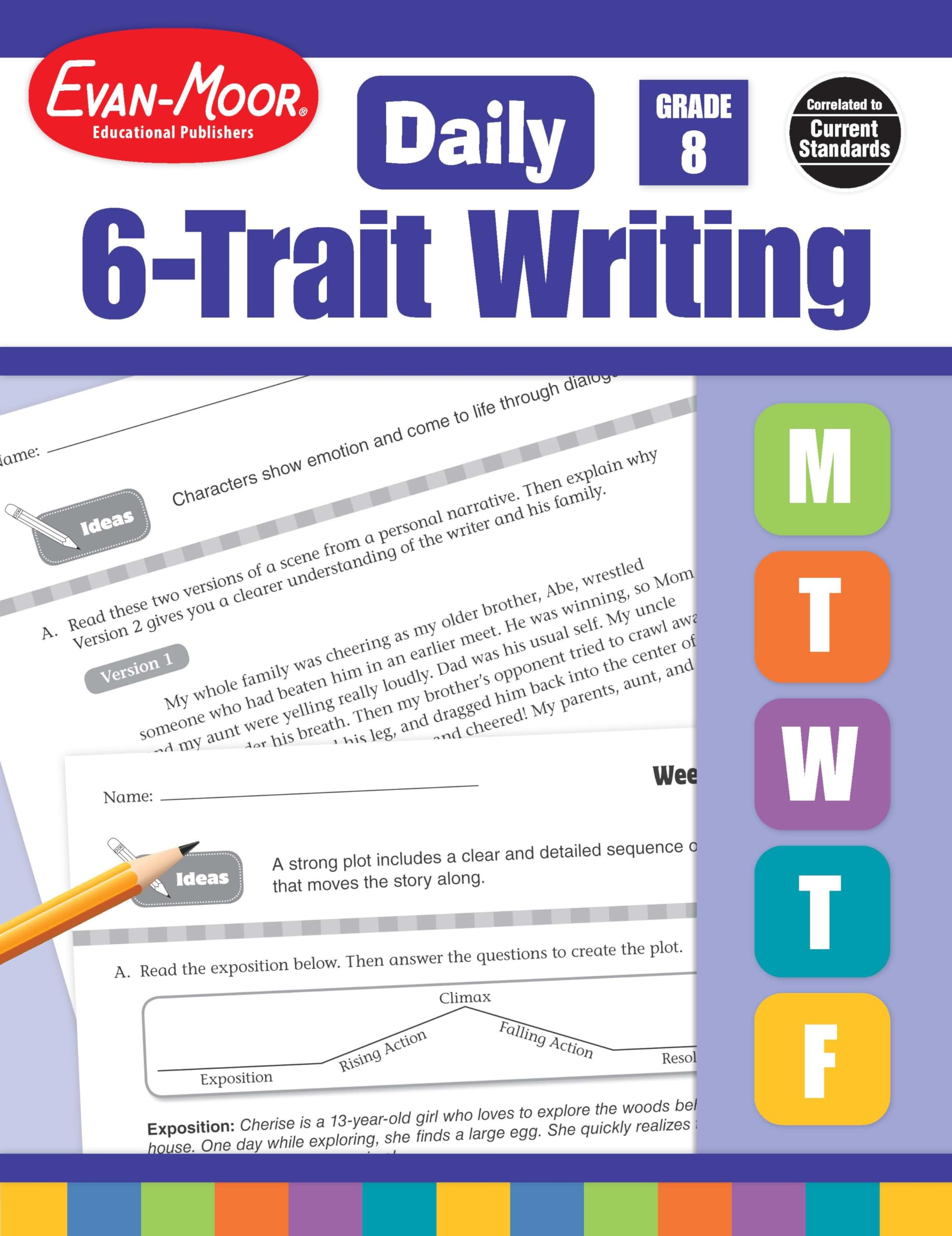 Daily 6Trait Writing, Grade 8 Teacher Edition,Used