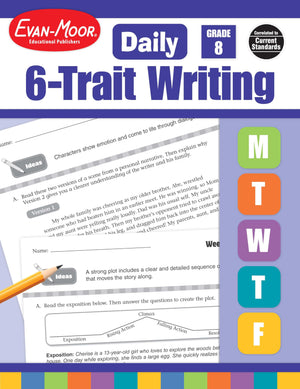 Daily 6Trait Writing, Grade 8 Teacher Edition,Used