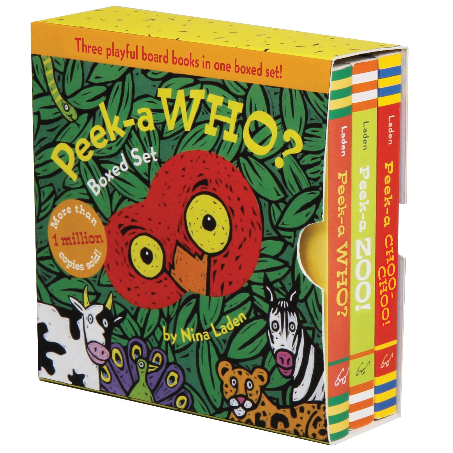Peeka Who? Boxed Set: (Children's Animal Books, Board Books for Kids),Used