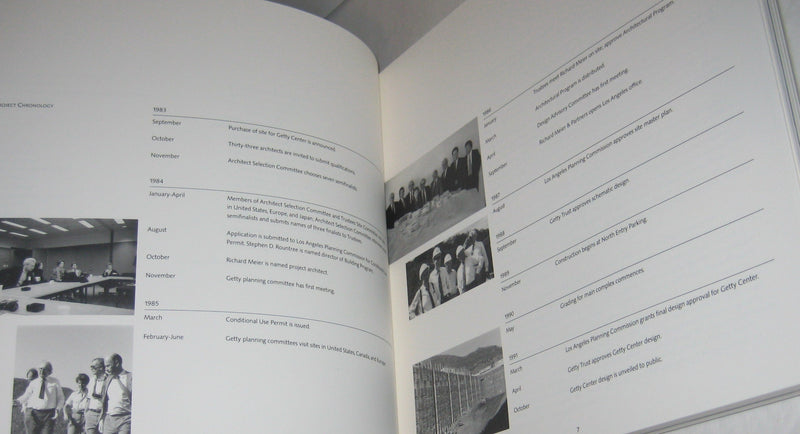 The Getty Center: Design Process,Used