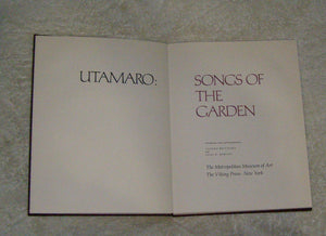 Songs Of The Garden (Japanese And English Edition),Used