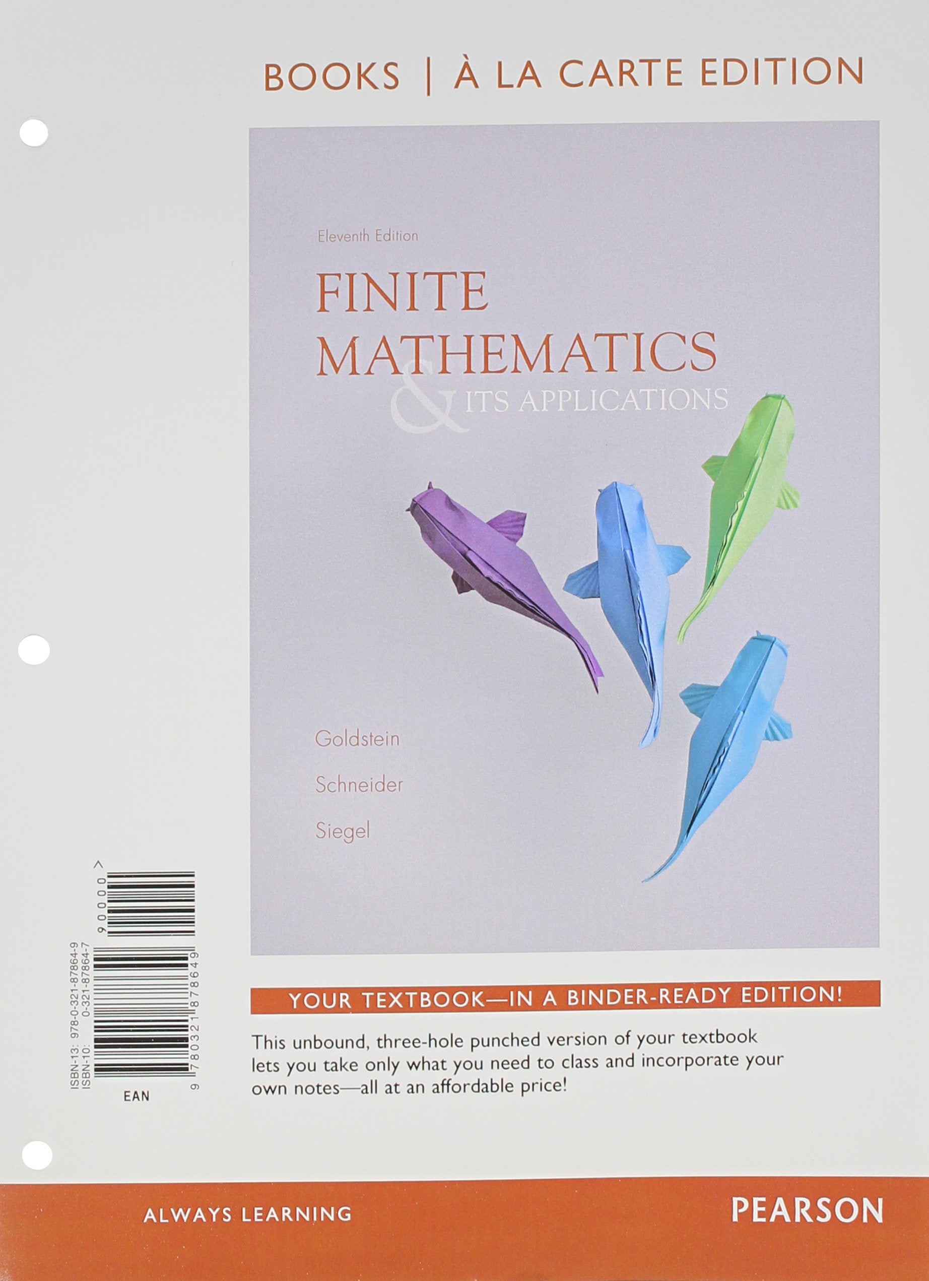 Finite Mathematics & Its Applications, Books a la Carte Edition,New