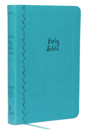 Kjv Holy Bible: Value Large Print Thinline, Teal Leathersoft, Red Letter, Comfort Print: King James Version