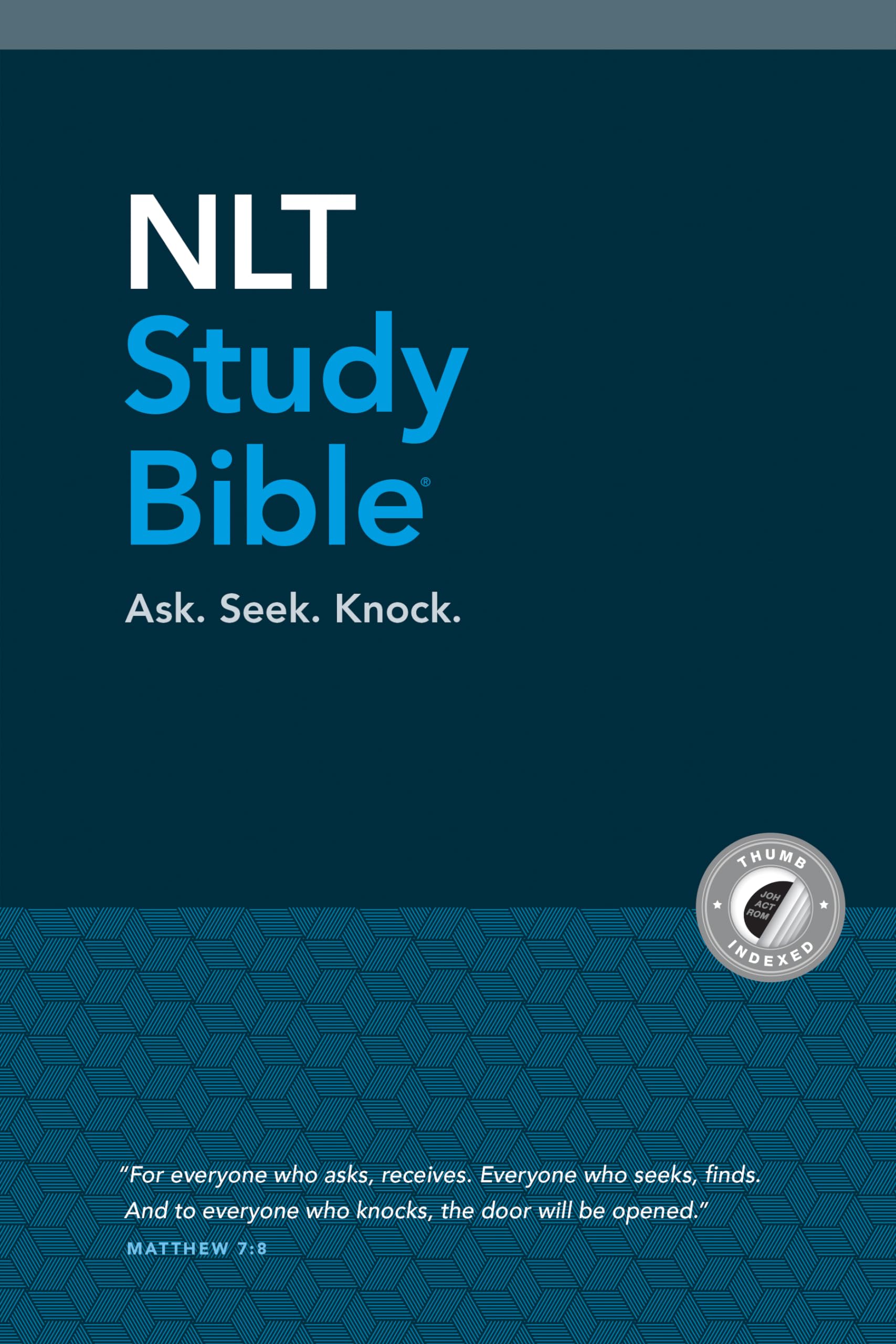 Nlt Study Bible (Hardcover Cloth, Blue, Indexed, Red Letter)