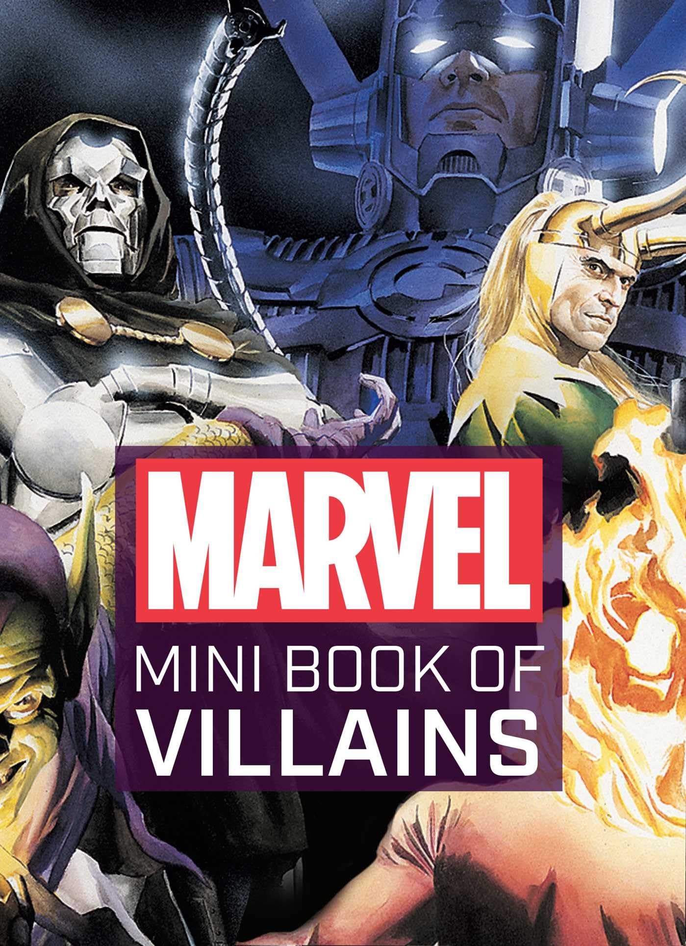Marvel Comics: Mini Book of Villains,Used