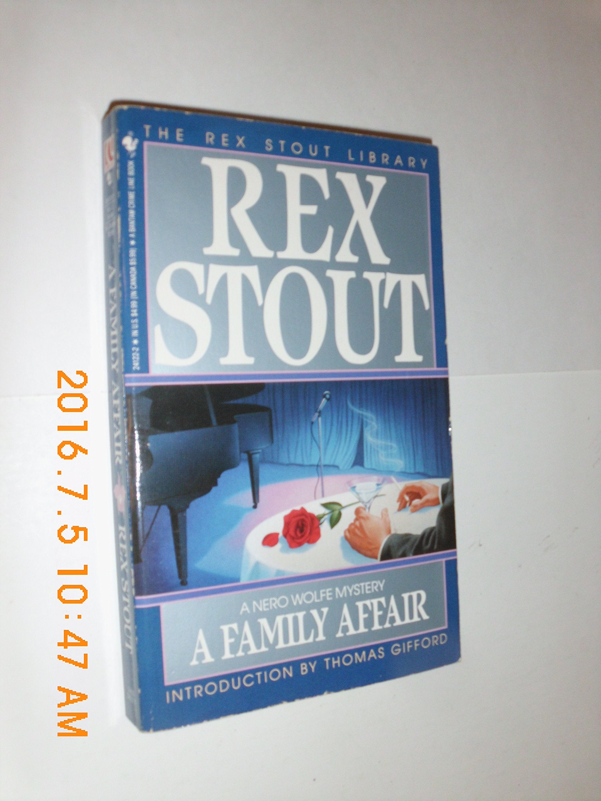 A Family Affair (The Rex Stout Library),Used