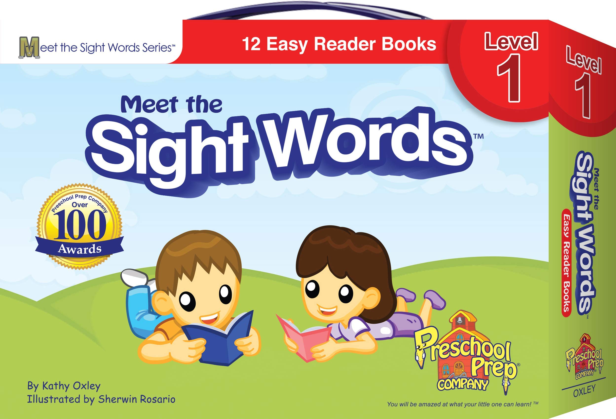 Meet The Sight Words  Level 1  Easy Reader Books (Boxed Set Of 12 Books)