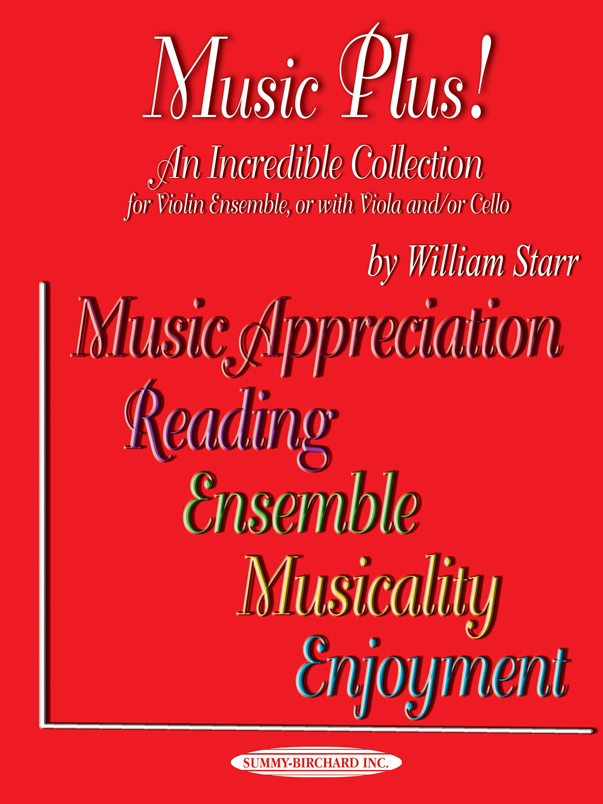 Music Plus! An Incredible Collection: Violin Ensemble, Or With Viola And/Or Cello,Used