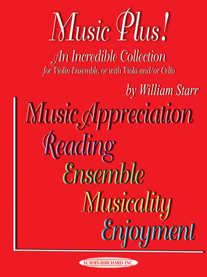 Music Plus! An Incredible Collection: Violin Ensemble, Or With Viola And/Or Cello,Used