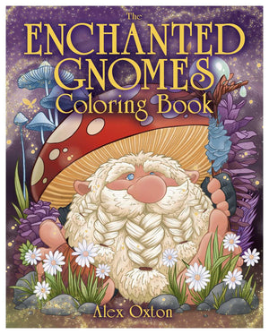 The Enchanted Gnomes Coloring Book (Sirius Creative Coloring)