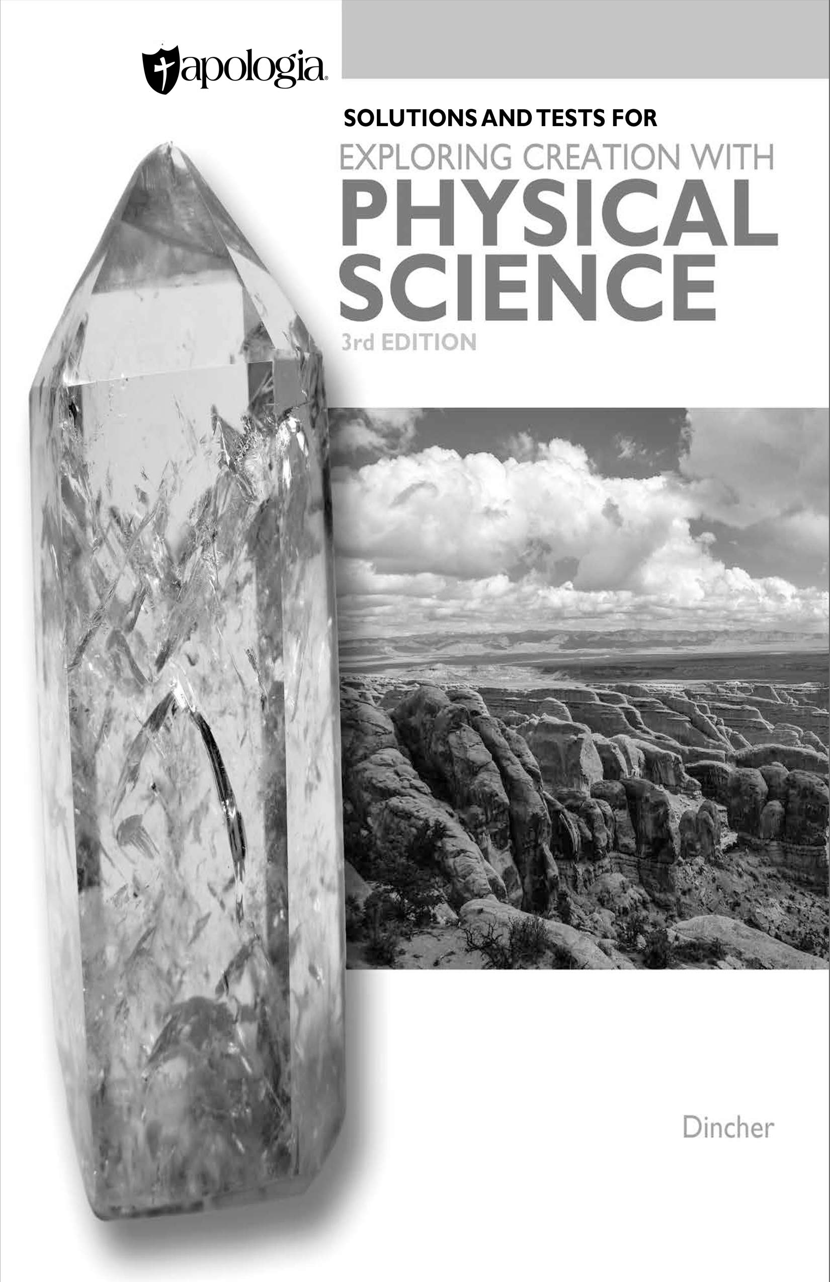 Exploring Creation with Physical Science 3rd Edition Solutions and Test,Used