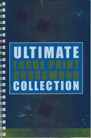 Ultimate Large Print Crossword Collection (Spiral Crosswords),Used
