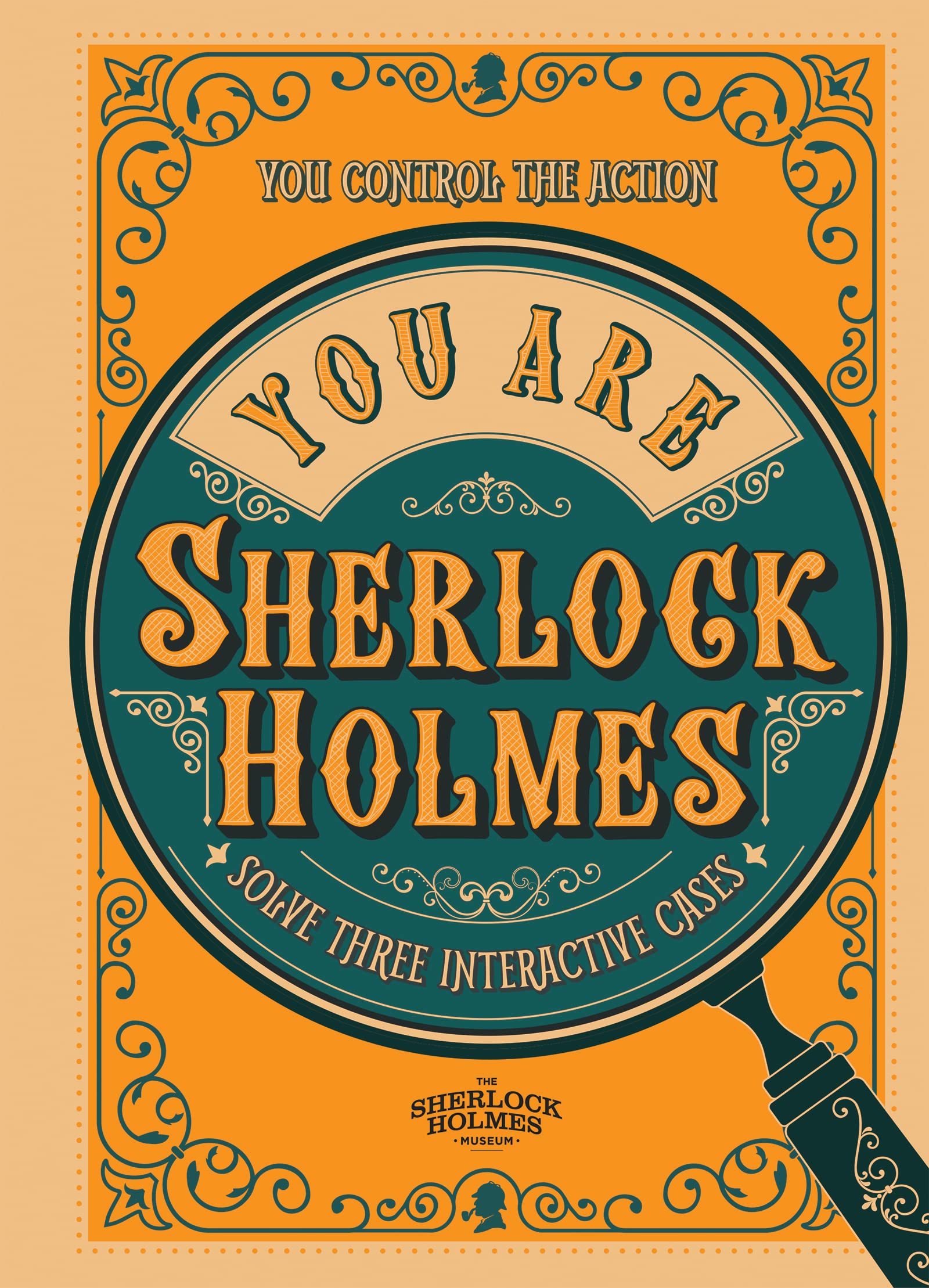 You Are Sherlock Holmes: You Control The Action: Solve Three Interactive Cases,Used