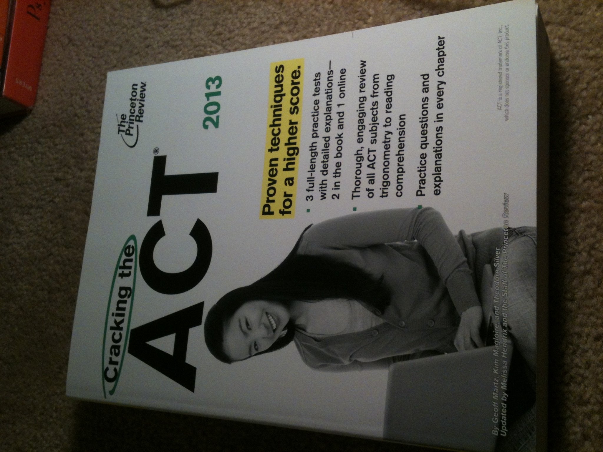 Cracking the ACT, 2013 Edition (College Test Preparation),Used