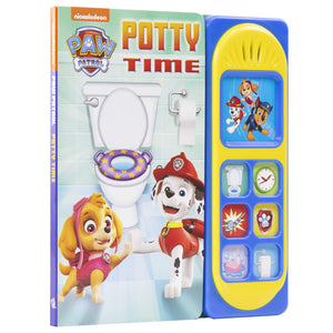 Paw Patrol Chase, Skye, Marshall, And More!  Potty Time  Potty Training Sound Book  Pi Kids (Playasound),New