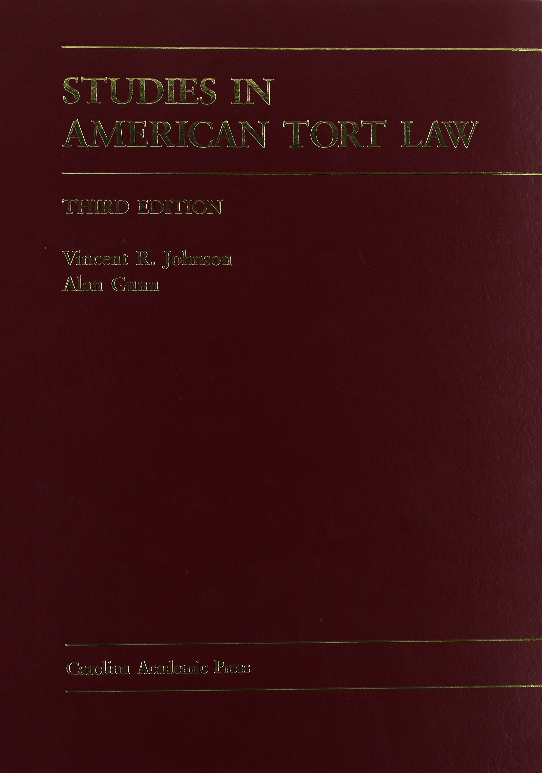 Studies in American Tort Law,Used