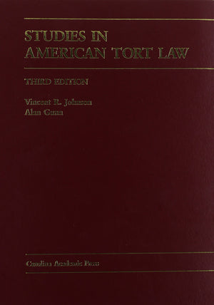 Studies in American Tort Law,Used