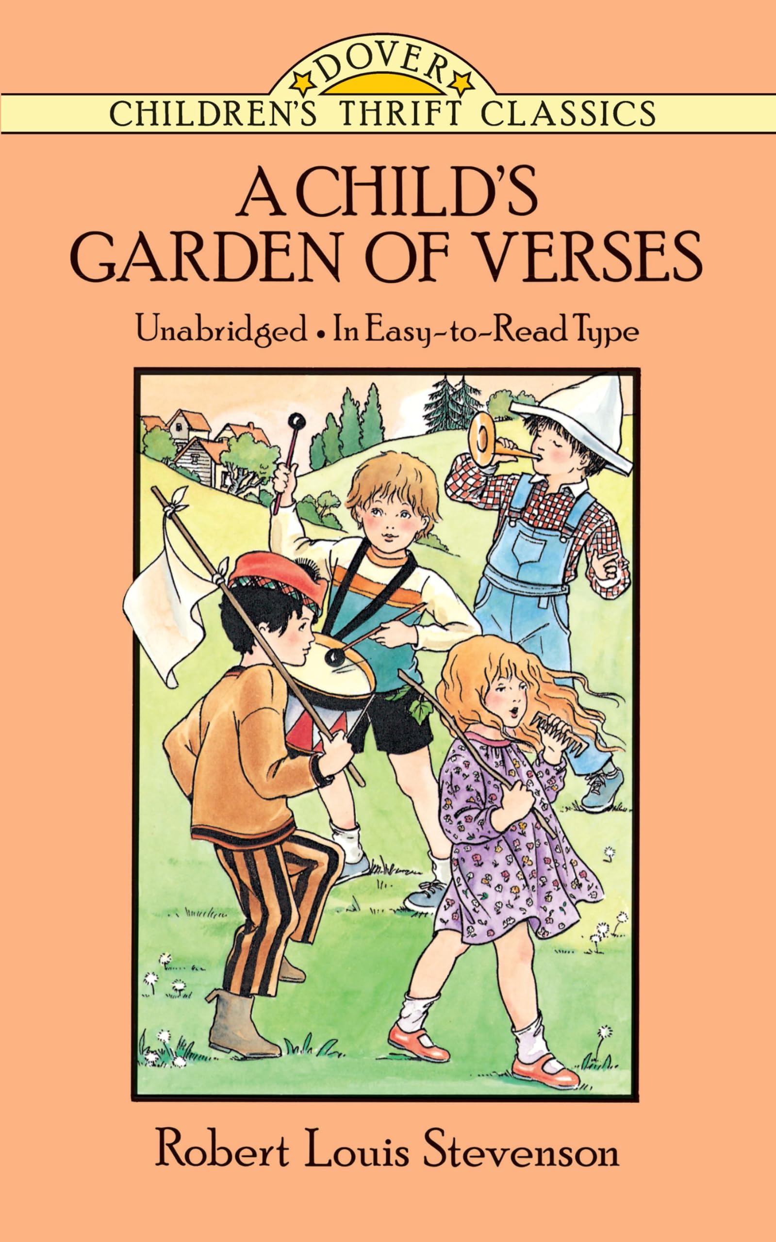 A Child's Garden of Verses (Dover Children's Thrift Classics),Used