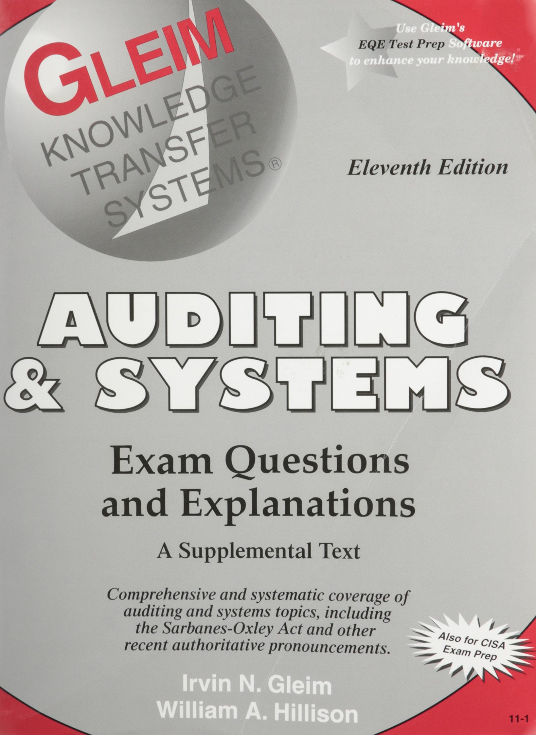 Auditing and Systems : Exam Questions and Explanations,Used