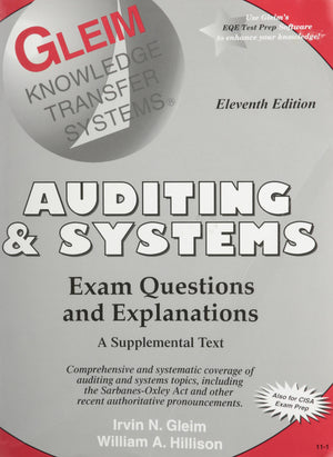 Auditing and Systems : Exam Questions and Explanations,Used