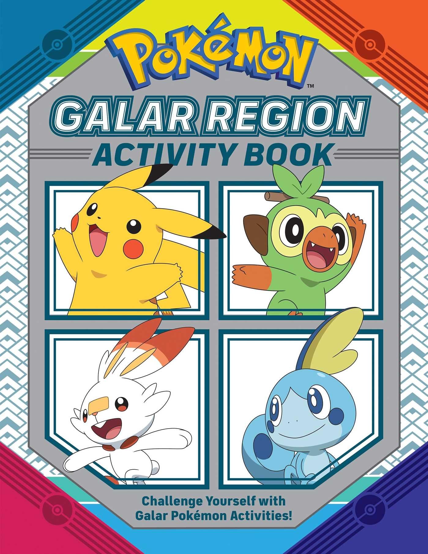 Pokmon Official Galar Region Activity Book,New