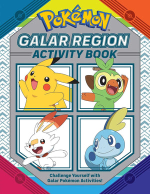 Pokmon Official Galar Region Activity Book,New