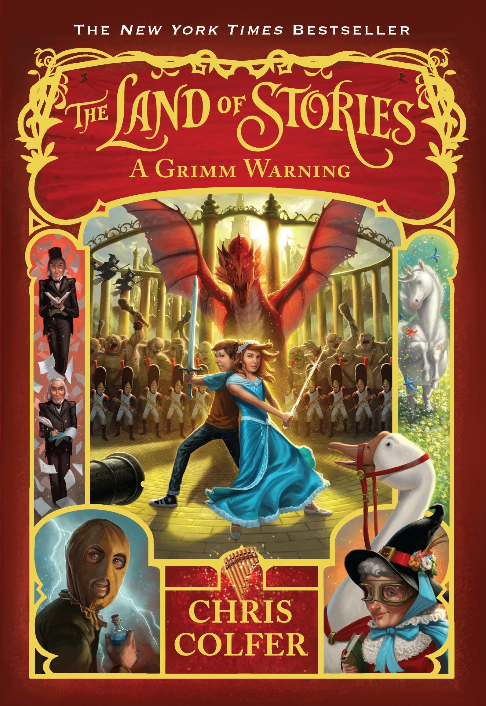 The Land of Stories: A Grimm Warning (The Land of Stories, 3),New