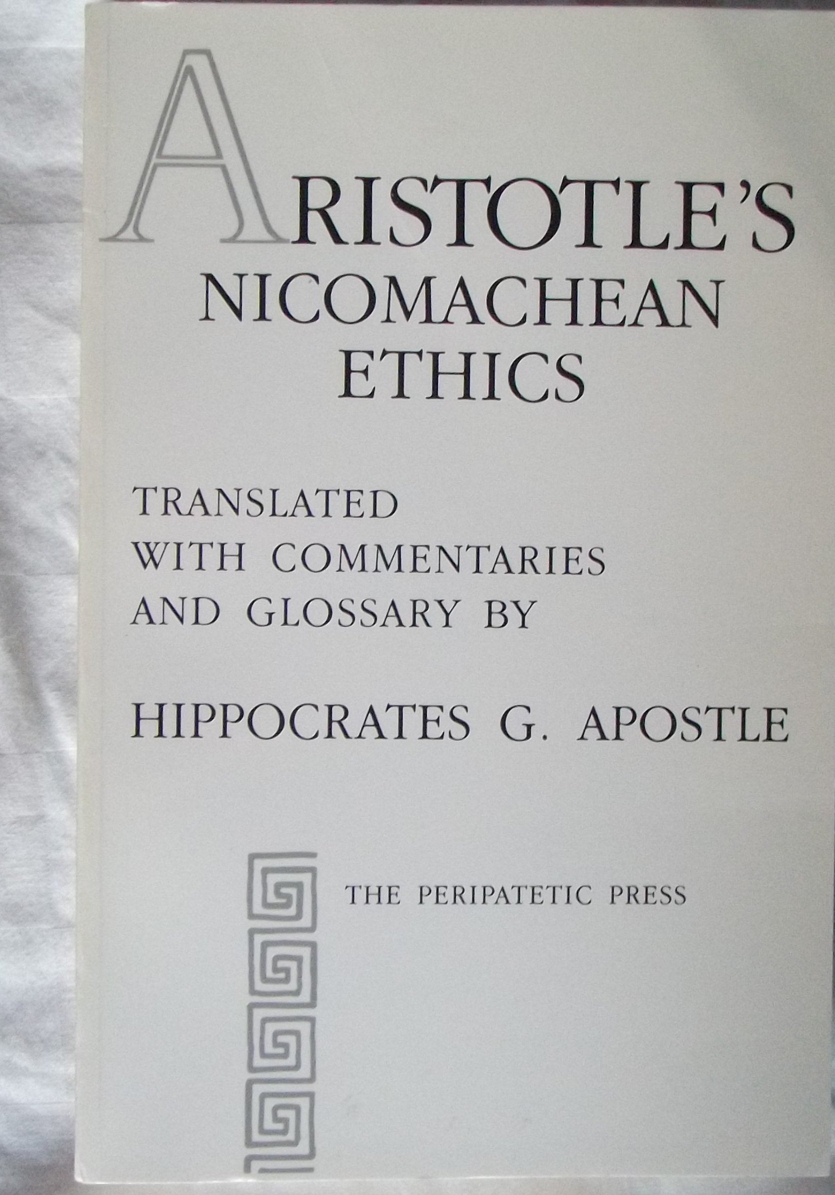 Aristotle's Nicomachean Ethics,New