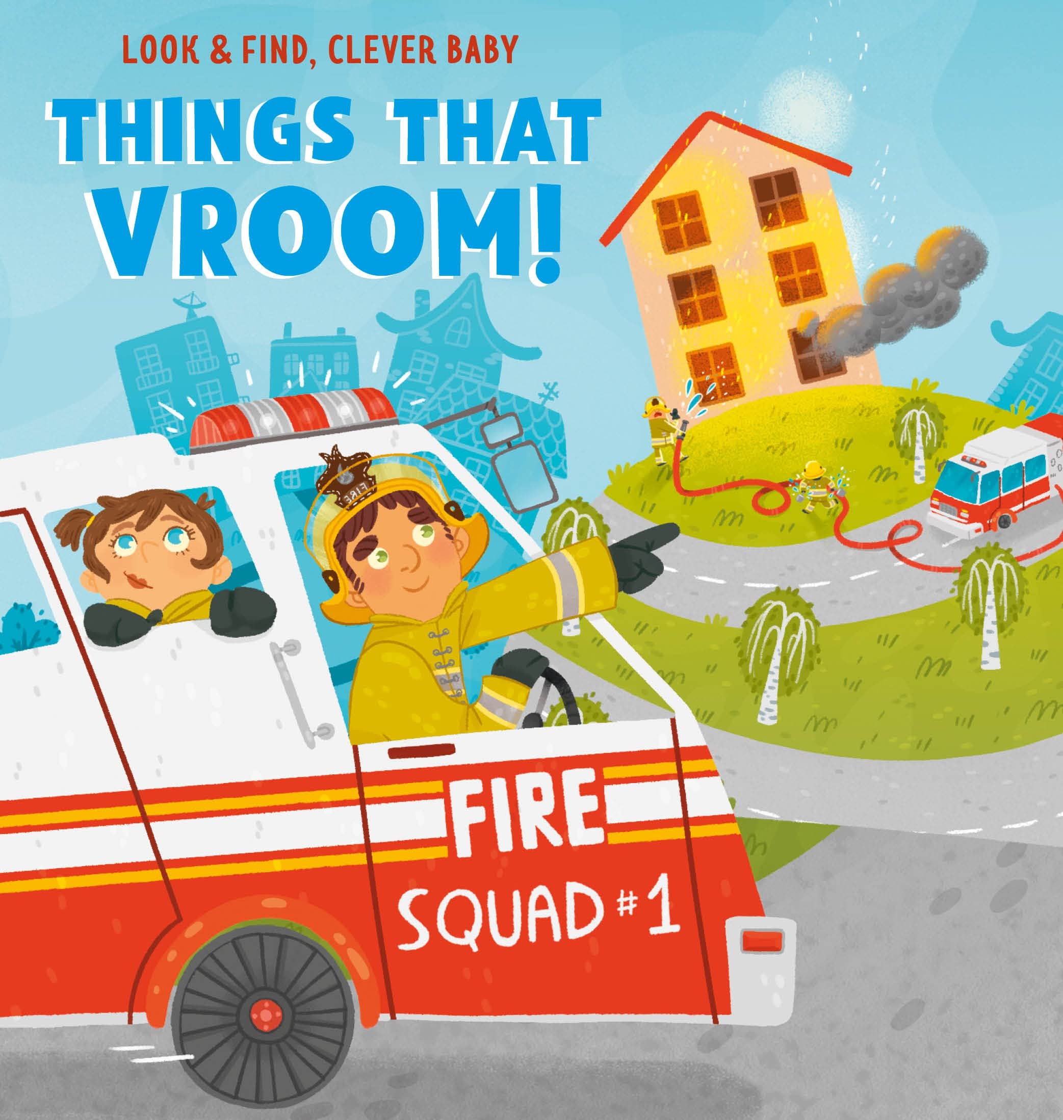 Things That Vroom! (Look & Find, Clever Baby)
