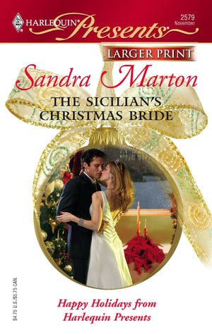 The Sicilian's Christmas Bride,Used
