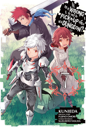 Is It Wrong to Try to Pick Up Girls in a Dungeon?, Vol. 7 (manga) (Is It Wrong to Try to Pick Up Girls in a Dungeon? Memoria Fre,Used