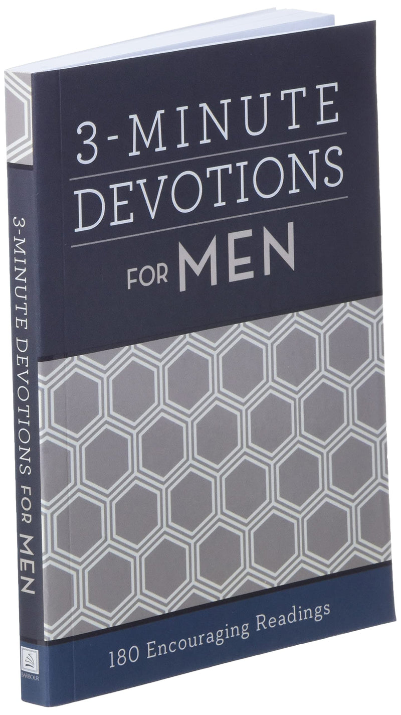 3Minute Devotions for Men: 180 Encouraging Readings,Used
