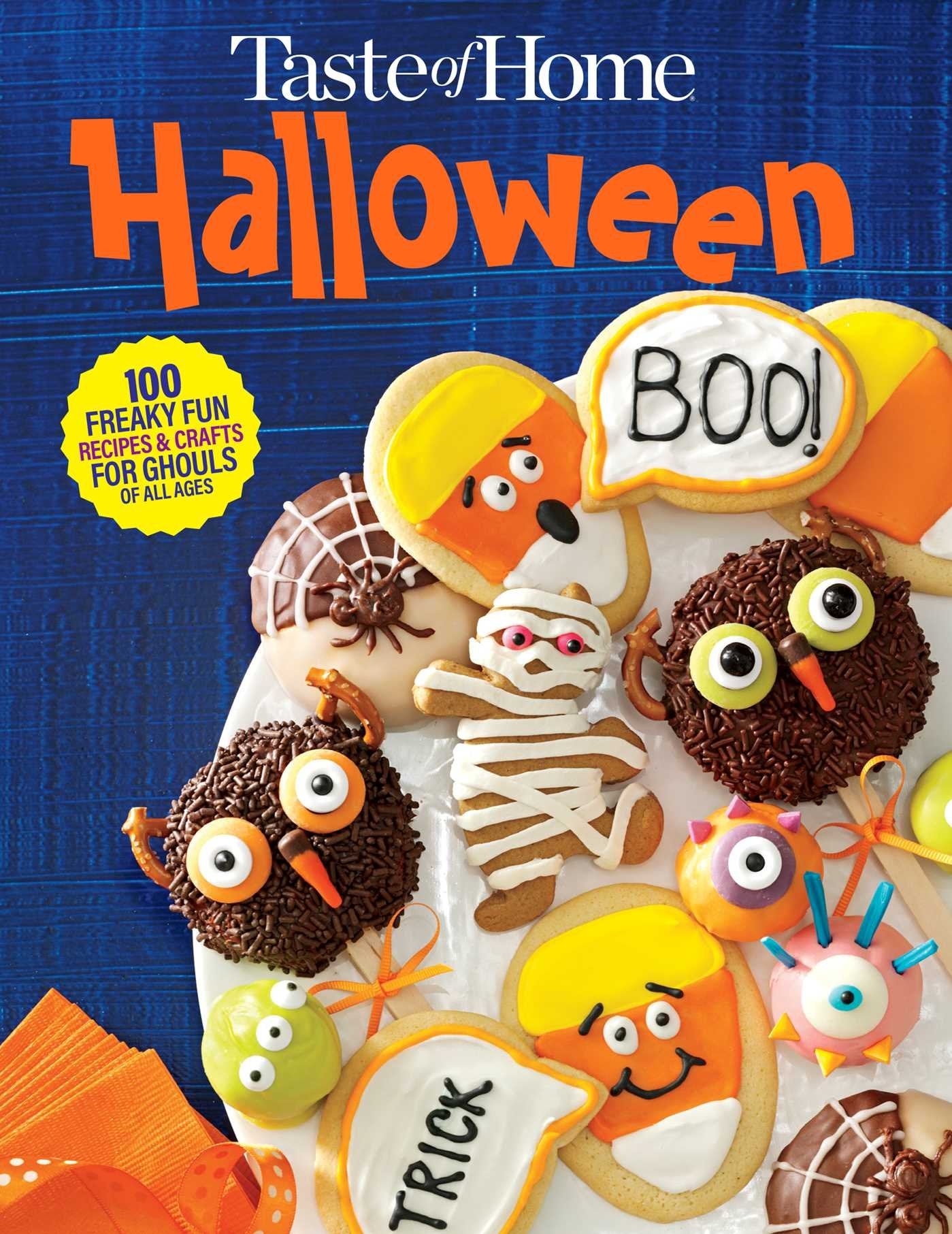 Taste Of Home Halloween Mini Binder: 100+ Freaky Fun Recipes & Crafts For Ghouls Of All Ages (Toh Mini Binder)