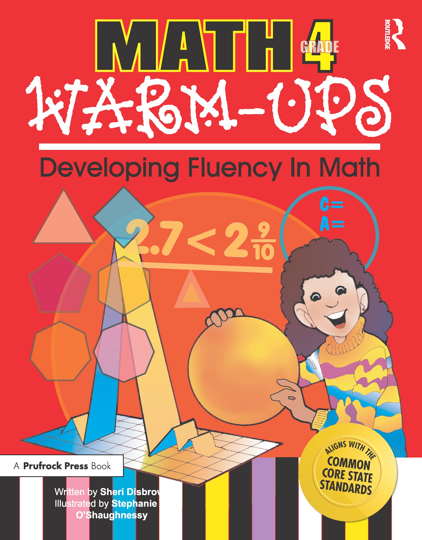 Math Warm Ups: Developing Fluency in Math (Grade 4),Used
