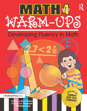 Math Warm Ups: Developing Fluency in Math (Grade 4),Used